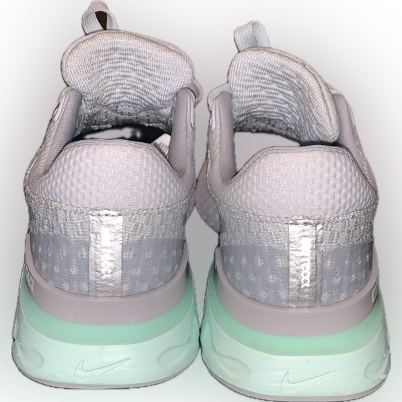 Nike FlyKnit 3 React Infinity Run Street Running Shoes Mint Pure Platinum Foam 7 - Picture 6 of 12